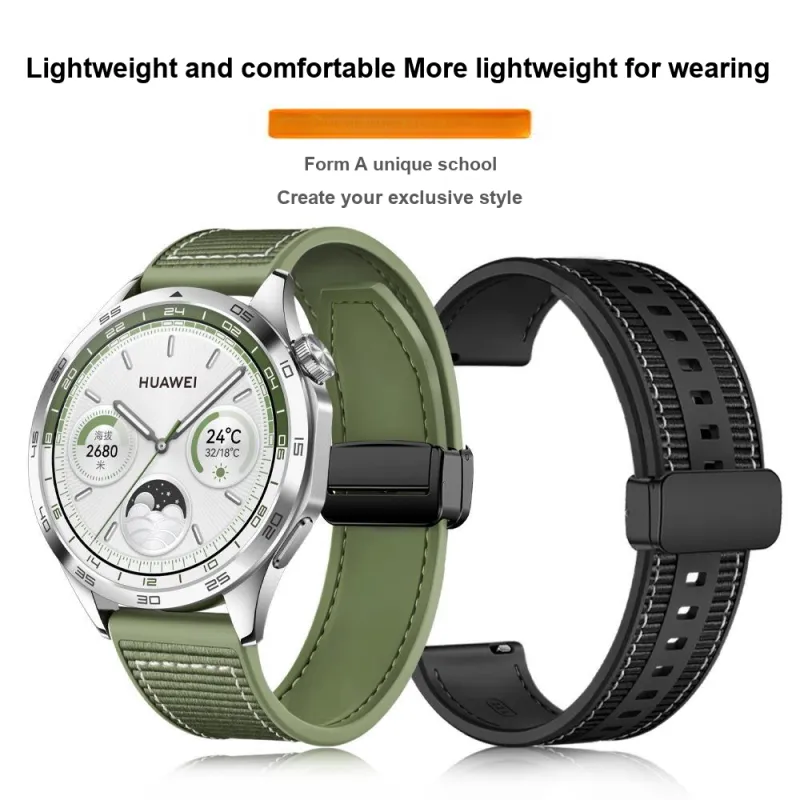 CHRROTA Watch Band Compatible With All Devices Nylon Material-2