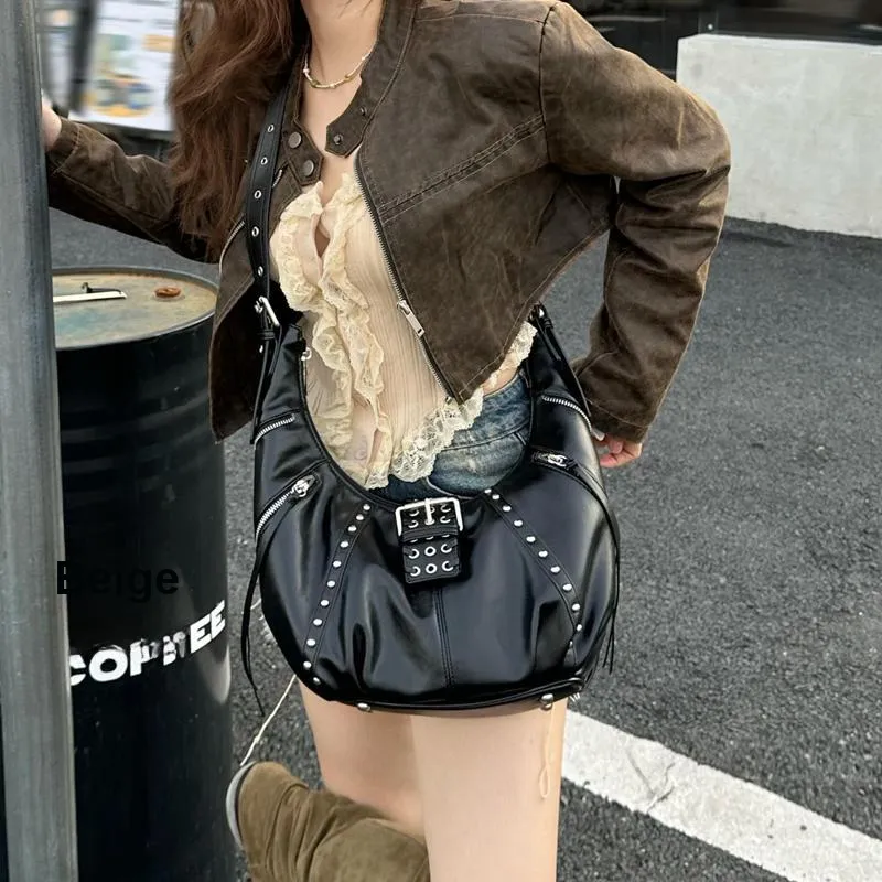 CULTIVATOR PU Shoulder Bag Crossbody Bag Medium Size Unisex Multicolor-4