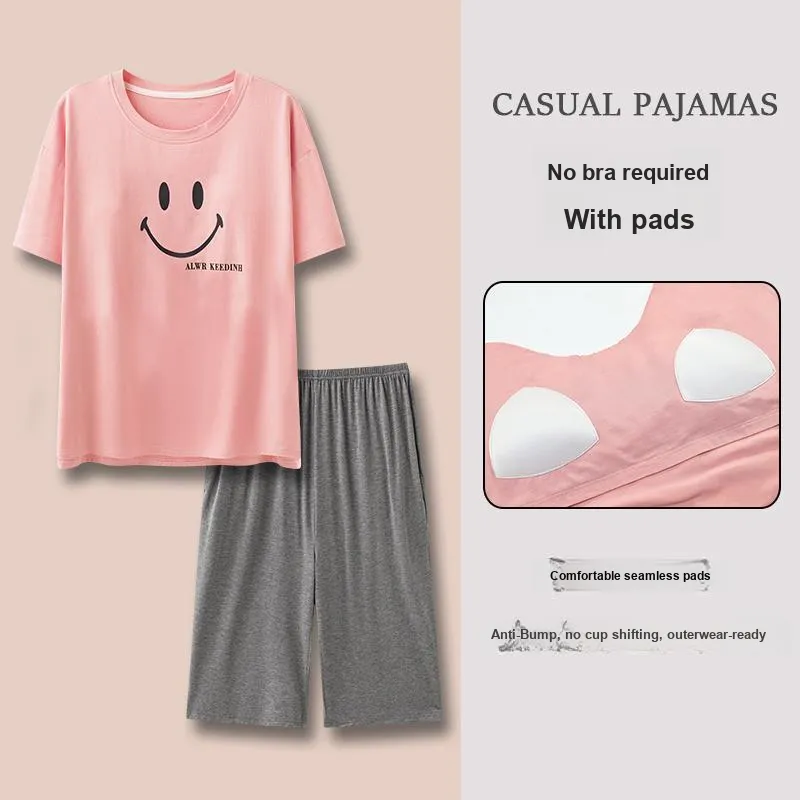 MADALLO Pajama Set Women's Peach-1