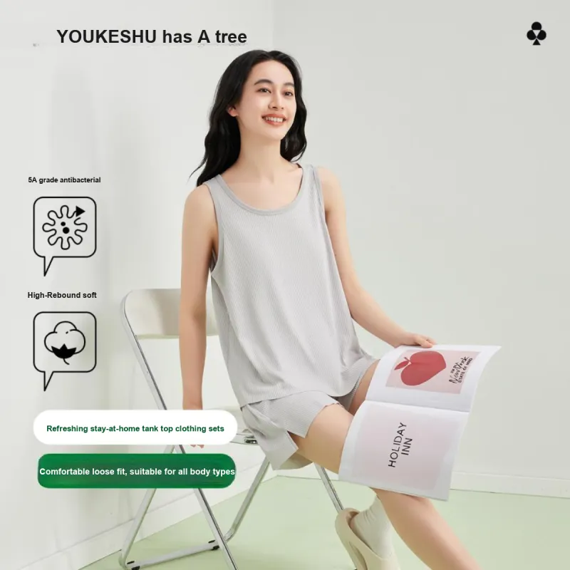 YOUKESHU Pajama Set Women's Shopping Bag-7