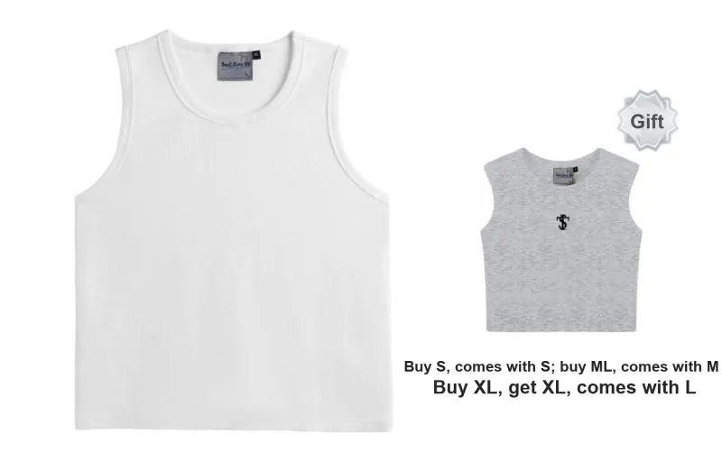 STK SMALL TOWN KID Tank Tops Unisex 2 Pack-14
