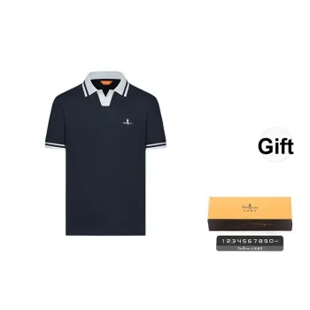 Biyin Leufen Polo Shirt Men's Comes With Brand Aroma Stone