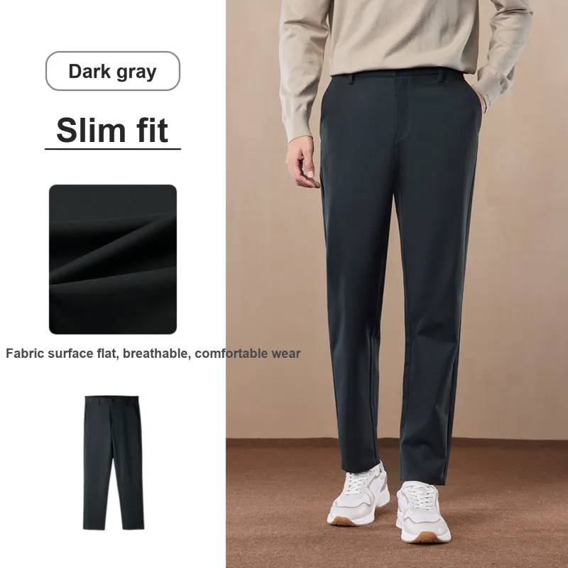 HLA Casual Pants Men-10
