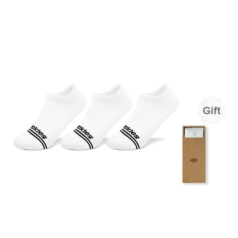 Dickies Comfortable 95% Cotton Slip Resistant Invisible Breathable No Show Socks Unisex Gift Box Combination-44