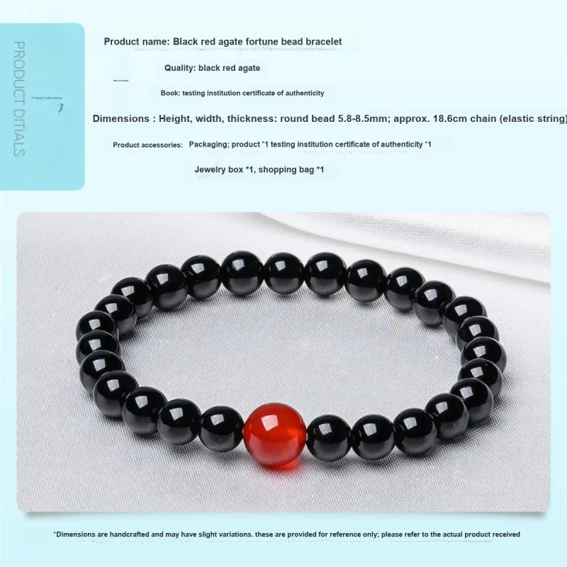 Oriental Jade Agate Bracelets Unisex-1