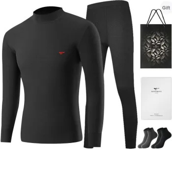 SEPTWOLVES Thermal Set Men's Gift Box Set+Shopping Bag