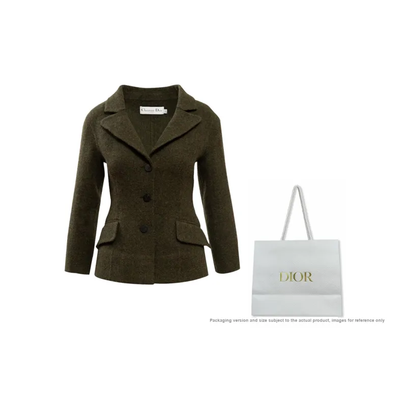 DIOR Jackets Women's Green-1
