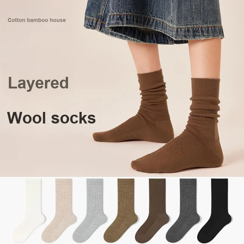 B&C.Room Knee High Socks Women's 4 Pack-2