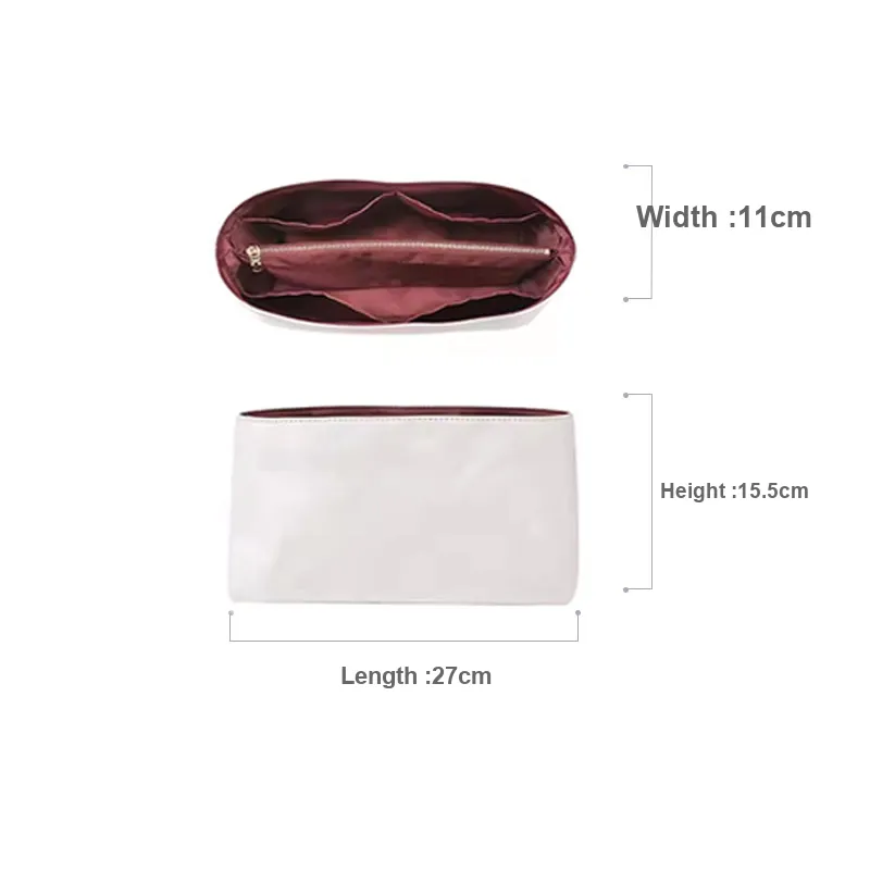 DuPont Paper Storage Bag With Stand Anti Collapse Interior Pocket Single Purchase Bag Strap Women's White-2