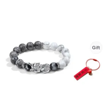 YINCHIE 999 Fine Silver Bracelets Men's