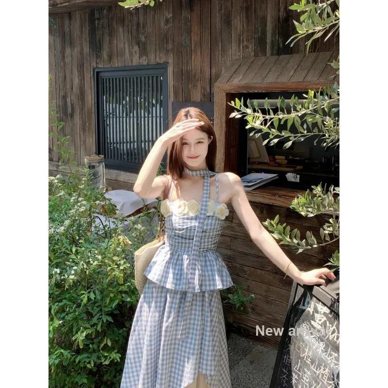 SNZX Two Piece Skirt Sets Women's-7
