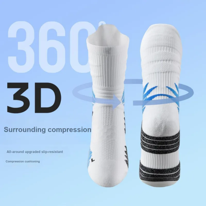 ZEROIN Basketball Socks Men's 3 Pack-2