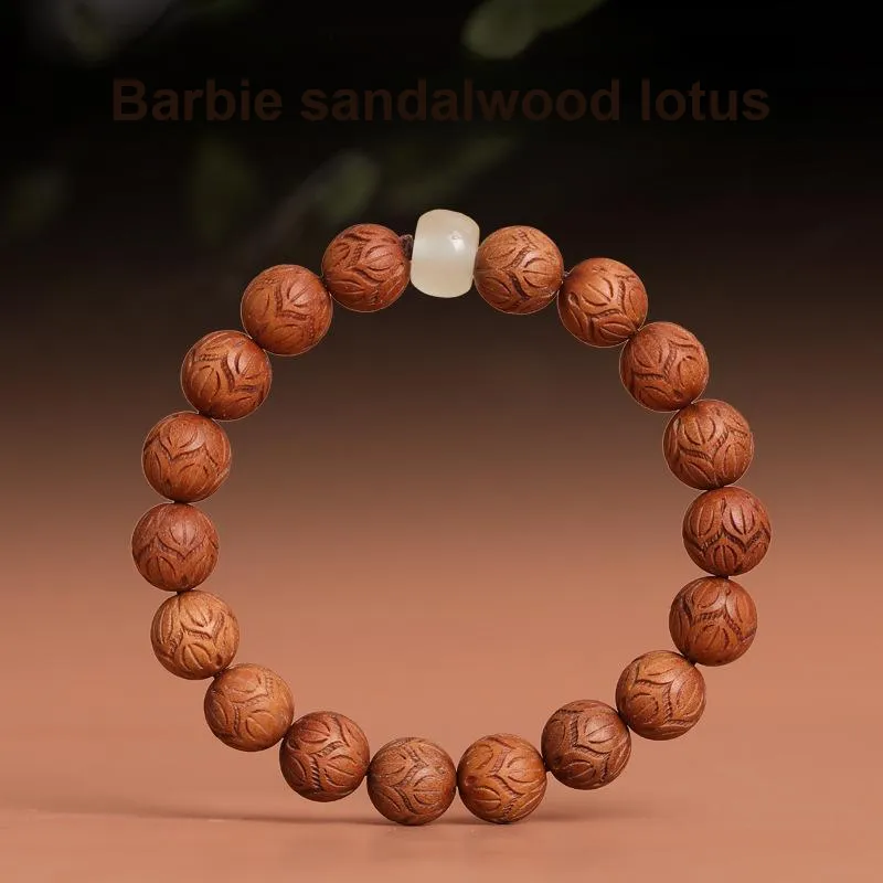 YUGONGYUAN Barbie Sandalwood Bracelets Unisex-1