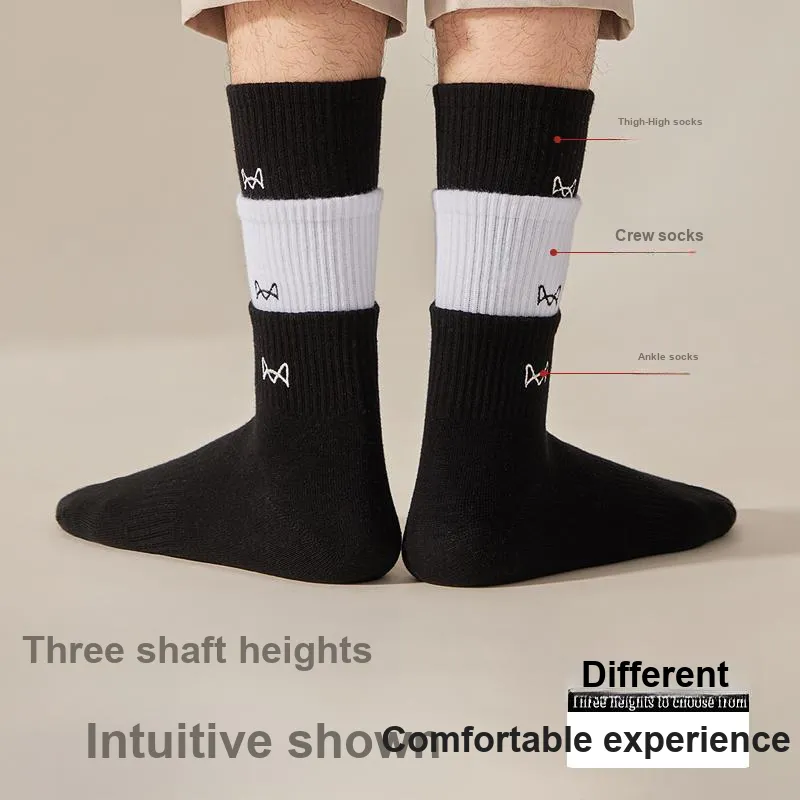 MIIOW Mid Calf Socks Unisex 10 Pack-3