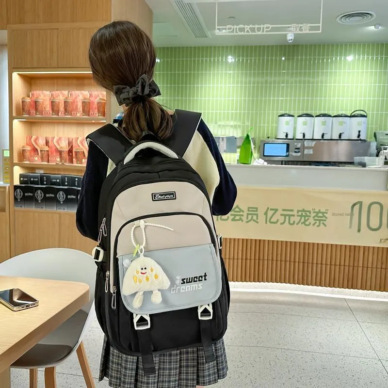 FAMAN Nylon Backpack Women's Multicolor-8