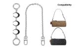 Silver (Decorative Chain 40cm+Black Moon Round Buckle 16cm)