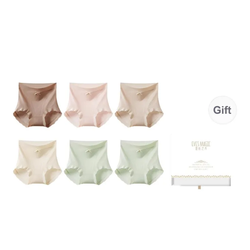 XIA.WA.ZHI.XIU Underpants Women's Shopping Bag 6 Pack-10