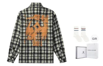 Charlie Luciano Shirt Unisex Black White