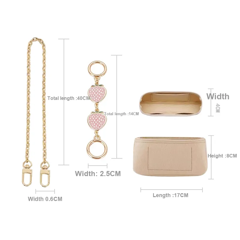 YUESIHUI Metal Bag Accessory Women's Multicolor-1
