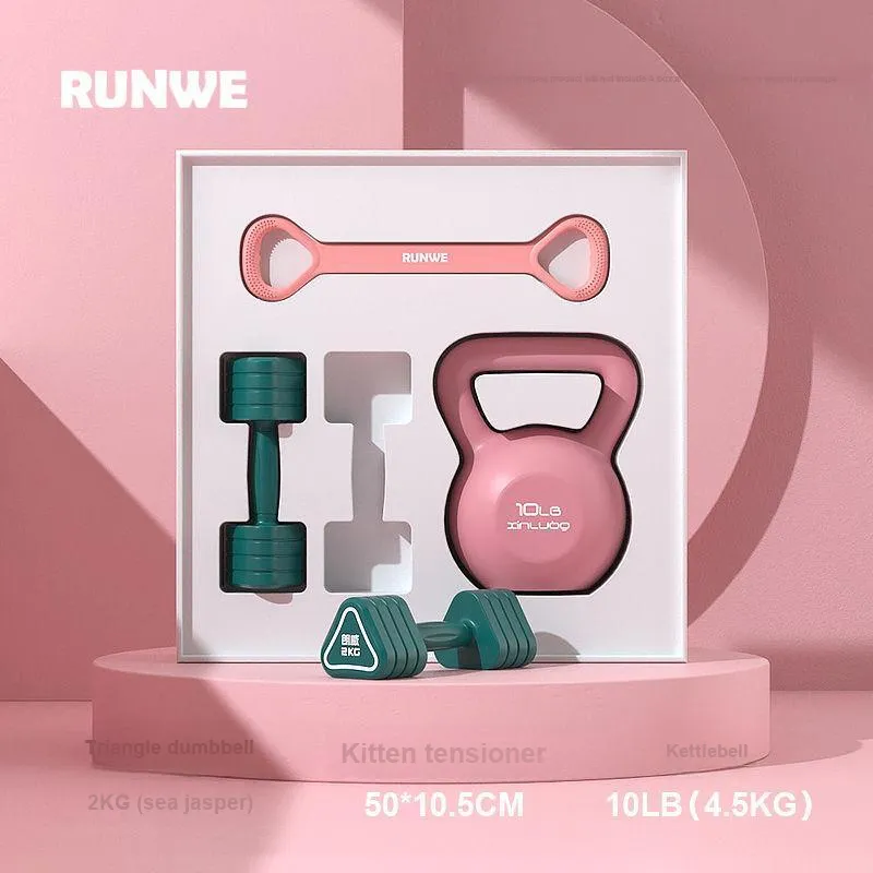 Kaikang Kettlebells Women's Home Use Easily Shape The S Curve-11