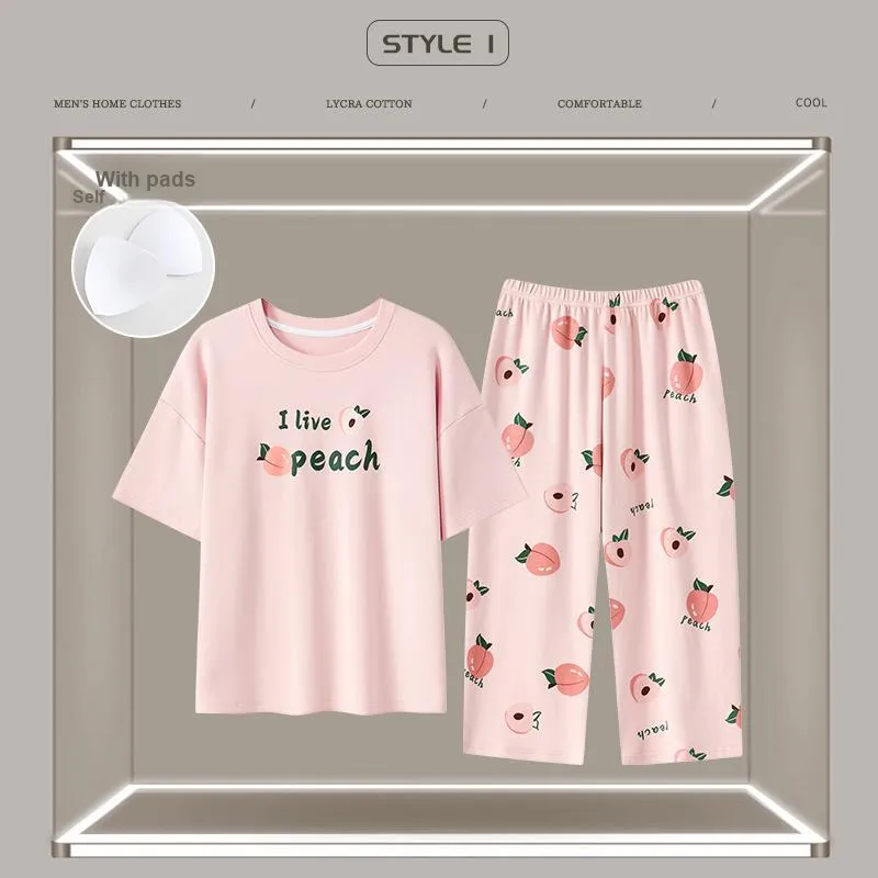 The Story Of The Flower Season Pajama Set Women's Lotus Color-1
