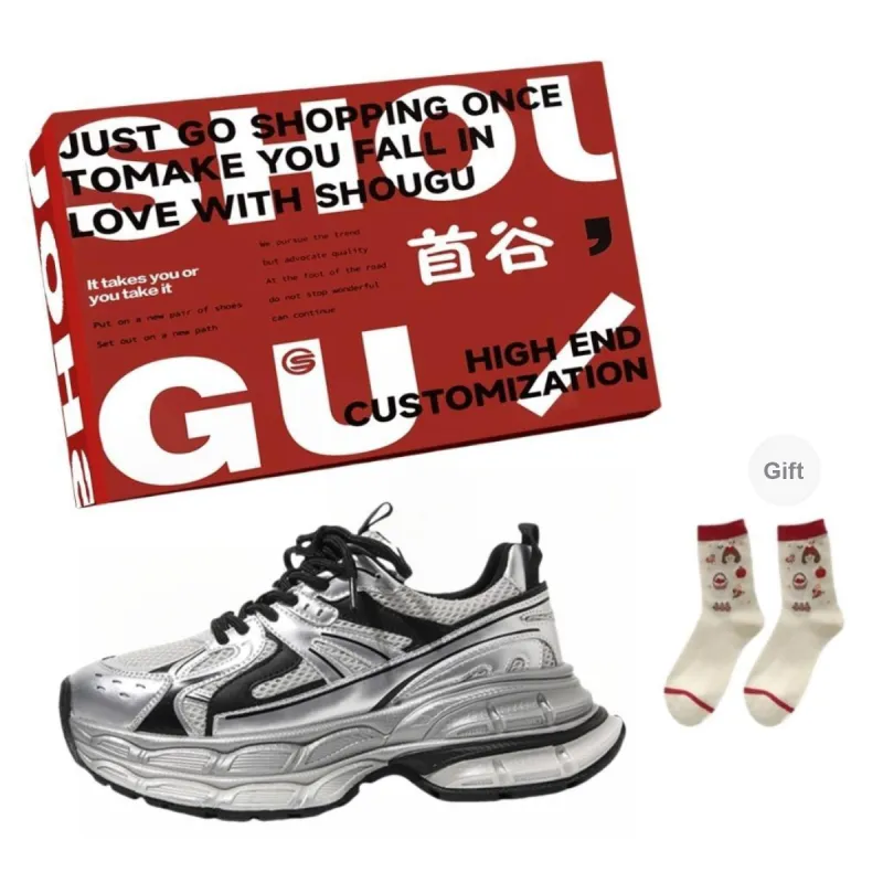 Shougu Low Top Chunky Sneakers Women's-17