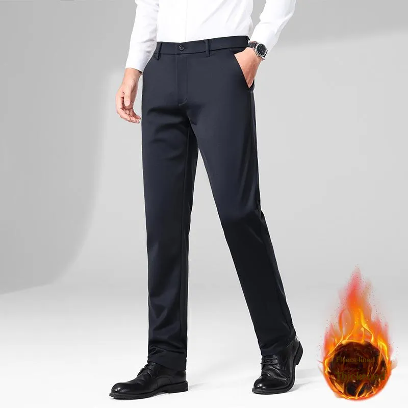 Devanro Casual Pants Men's Black-18