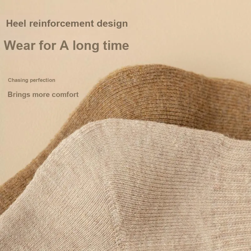 MIIOW Mid Calf Socks Unisex 7 Pack-5