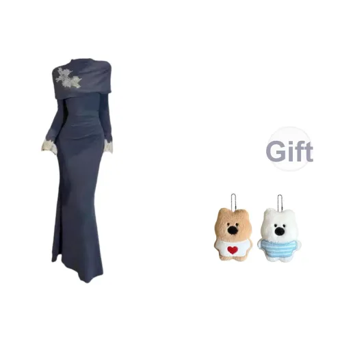 GHPC Длинное платье с длинными рукавами женское