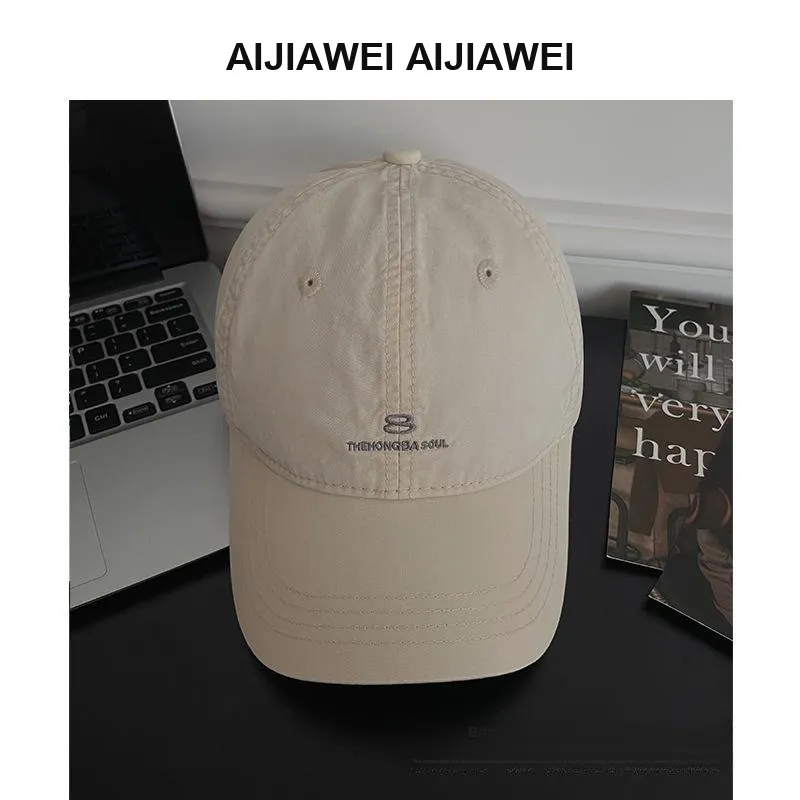 Yi Bu Kang Cotton Baseball Caps Unisex-13