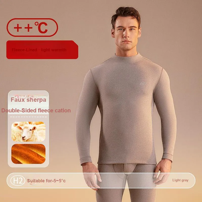H YXIANG Men Thermal Sets-4