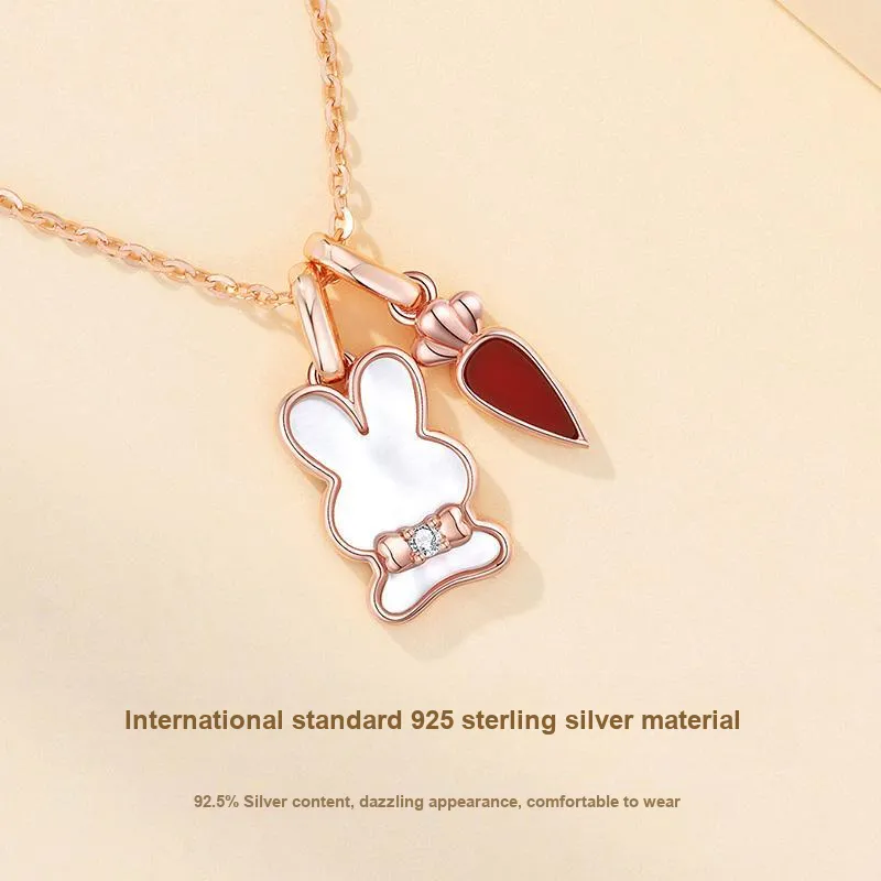 Schloney 925 Sterling Silver Necklaces Women's-2