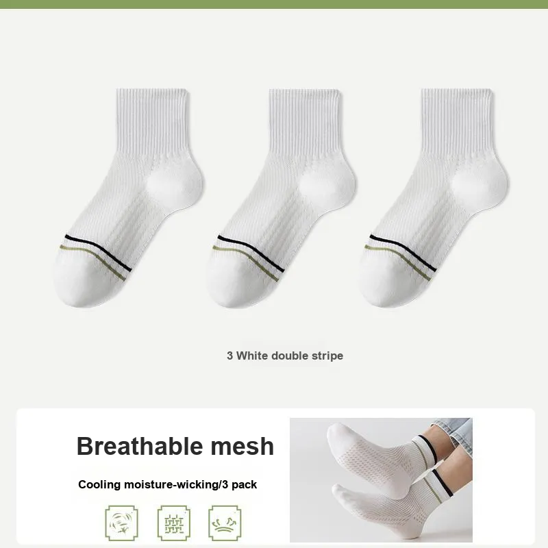 7 SEVFUN Mid Calf Socks Men's Combo Set-3