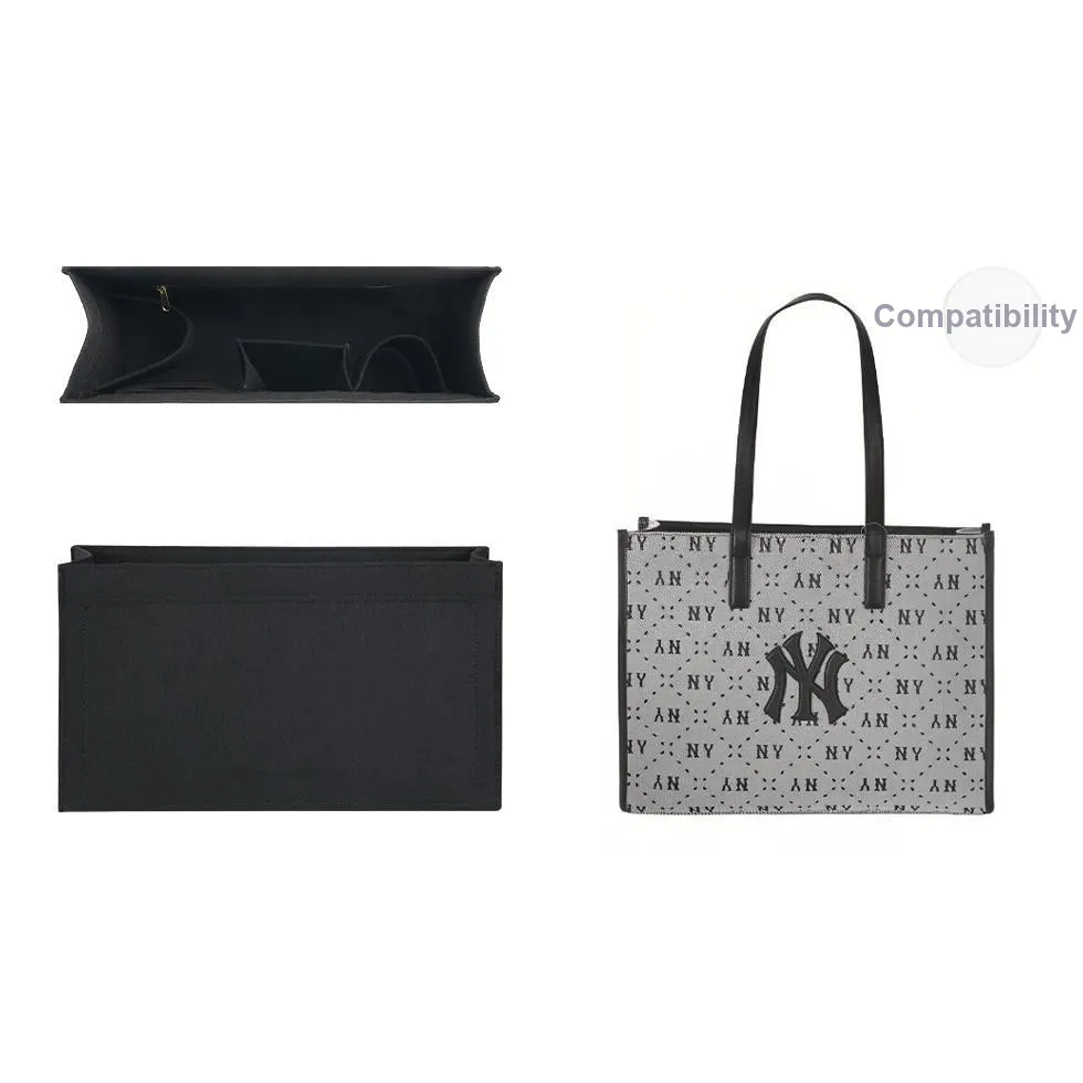 Lan Bao Fan Felt Bag Accessory, Lining, Shopping Bag, Anti Deformation Bag Support, Bag Strap Unisex Black