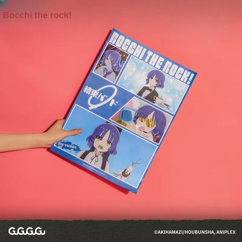 GuGuGuGu Bocchi The Rock! Comic Hitori Gotoh Ikuyo Kita Ryo Yamada Nijika Ijichi Poster Set Anime / Games Posters-1