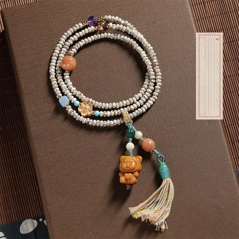 HANCANG Star Moon Bodhi Seeds Bracelets Women's-1