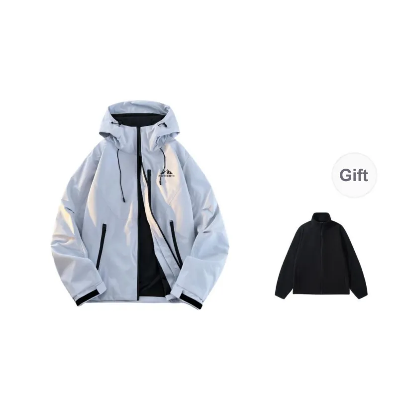 Feiyue Water-Resistant Windproof And Water-Repellent Windbreaker Jacket Unisex-2