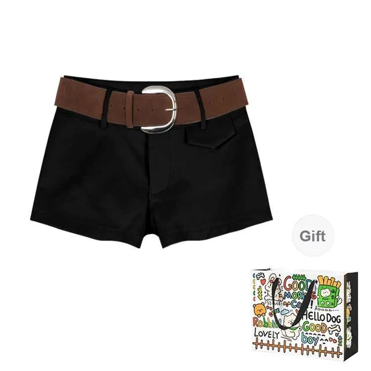 OURUOKE Casual Shorts Women's-4