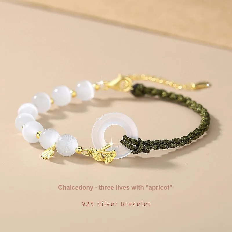 JOYDINNY Chalcedony Bracelets Women's-1