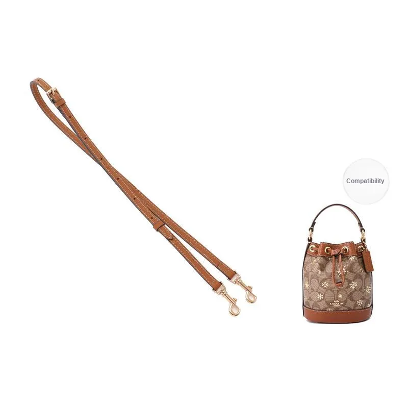 Gloya Leather Modified Adjustment One Shoulder Crossbody Underarm Strap Bag Accessory Women's Multicolor-14