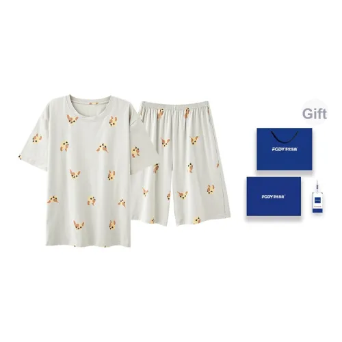 Floating Light Islands Пижама Набор Мужской Gift Box Set Серебристо-Серый