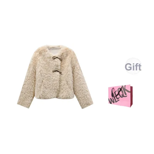 CTRTRC Бархат Feel Пальто Женское