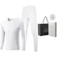 Men's Crew Neck Clothing Sets (Bleached) 100% cotton Skin-Friendly/3A Antibacterial
