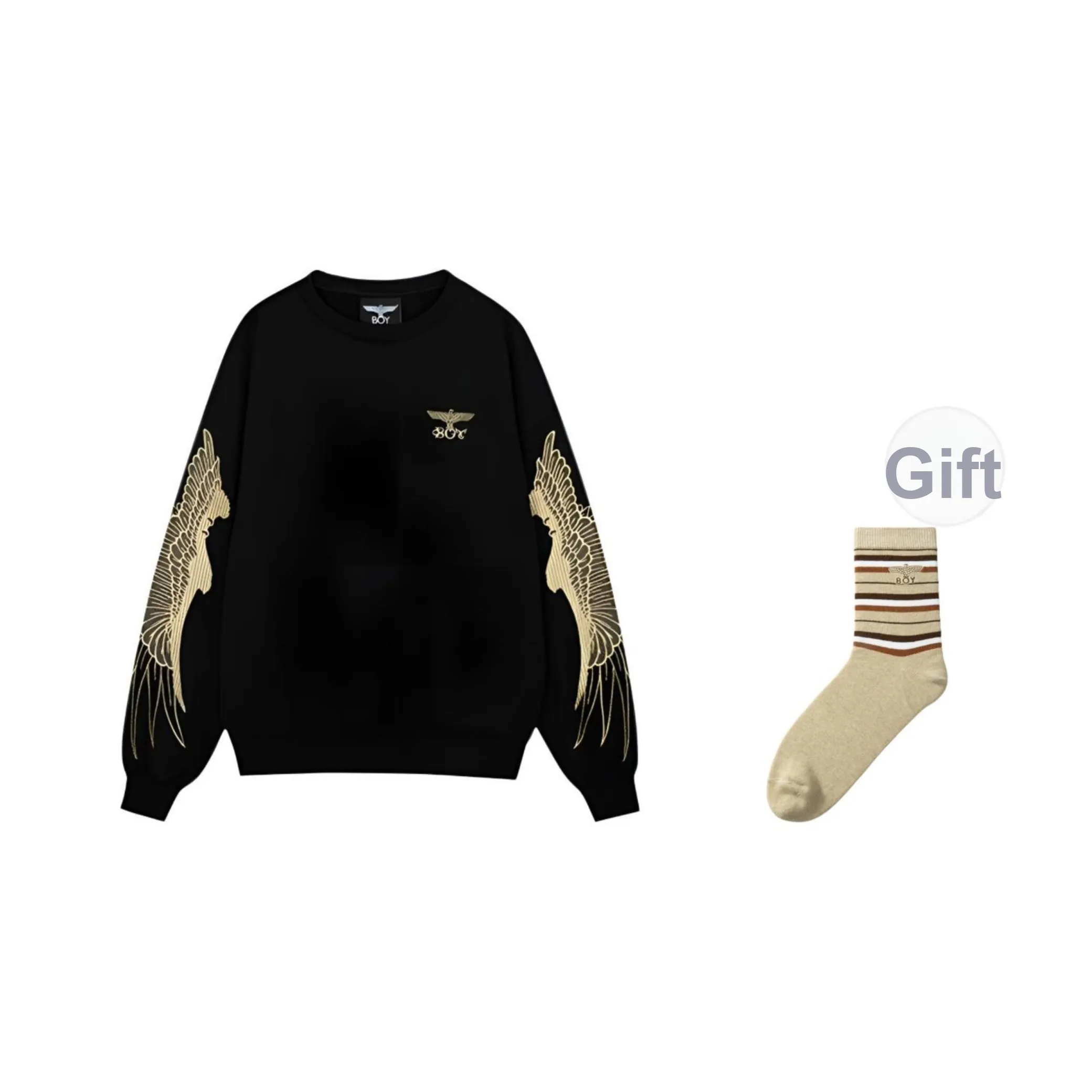 Boy London Sweatshirts Unisex Black