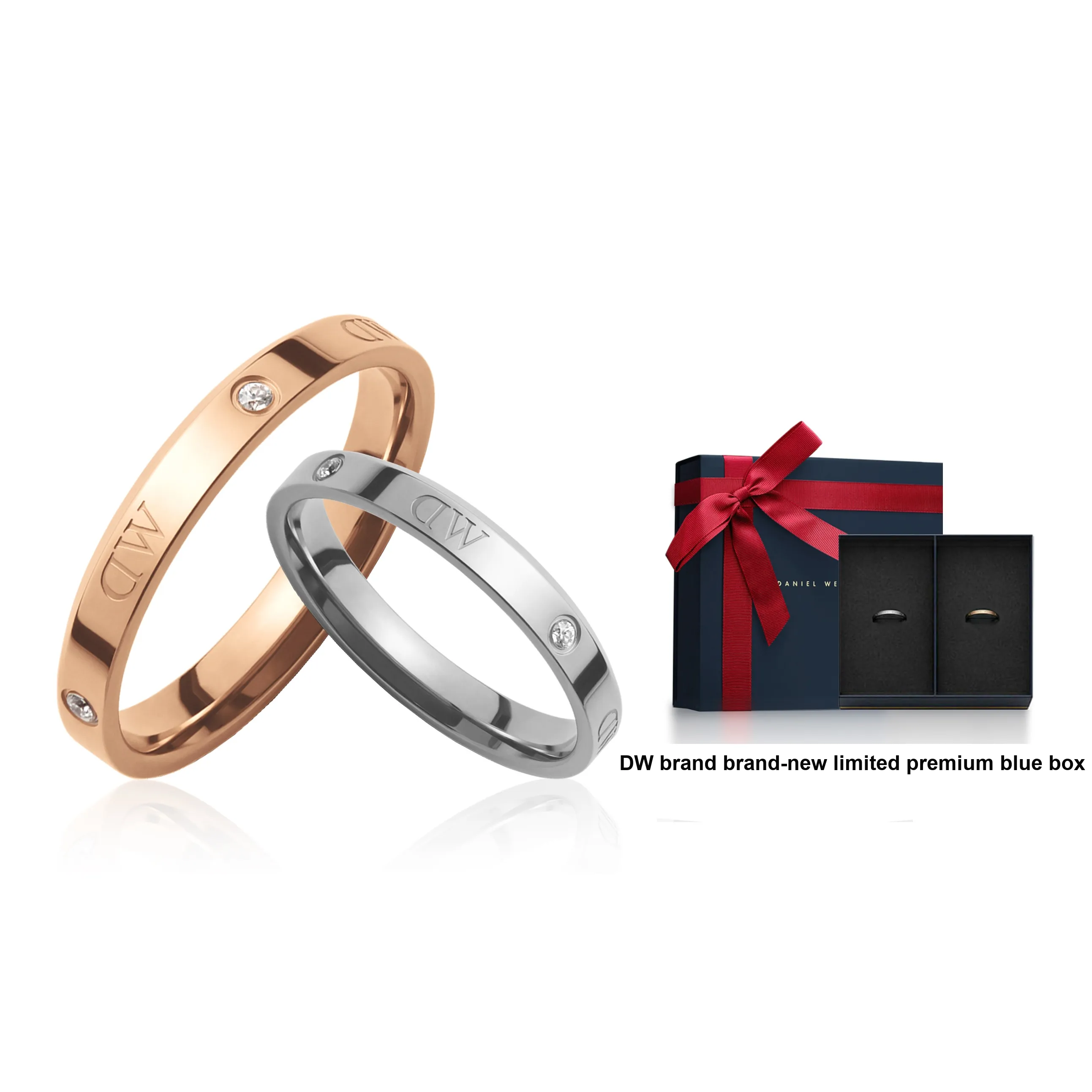 Daniel Wellington Alloy Rings Unisex