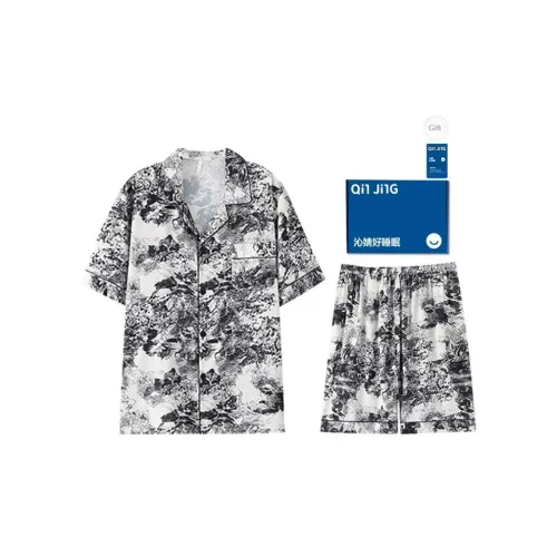 Qin Jing Пижамный комплект Мужской Тушь