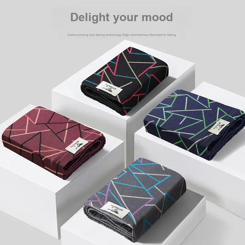 SEPTWOLVES Boxer Shorts Men's 4-Piece Gift Box Set+Shopping Bag-2
