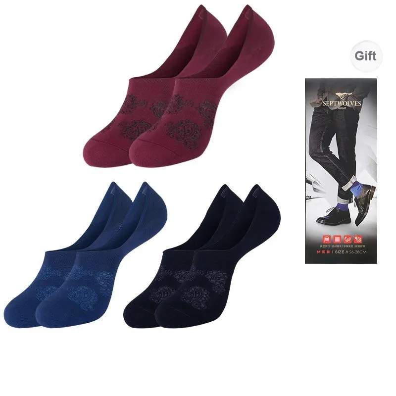 SEPTWOLVES Socks Gift Box Men's 3 Pack With Box Included-26