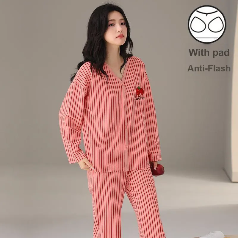 MADALLO Pajama Set Women's Shrimp Pink-3