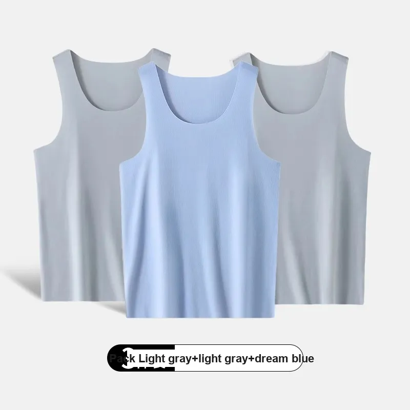 H YXIANG Tank Top Men's Combo Set-39